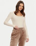 GUESS Bluză V4BP07 K8RT2 Écru Regular Fit