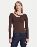 GUESS Bluză W5BP18 KC7M2 Slim Fit