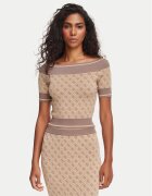 GUESS Bluză W6YR19 Z0962 Slim Fit