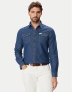 GUESS cămașă de blugi M6BH02 D2069 Regular Fit