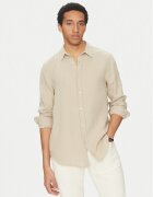 GUESS Cămașă M5GH85 WH831 Écru Regular Fit