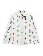 GUESS Cămașă N6RH05 W9CL1 Classic Fit
