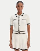 GUESS Cardigan V6RR02 Z4652 Écru Regular Fit