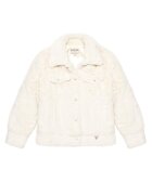 GUESS Cojoc J5YL18 K8BV0 Écru Regular Fit