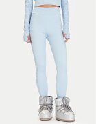 GUESS Colanți W5BB72 K7182 Albastru celest Slim Fit