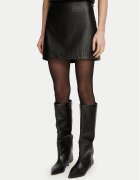 GUESS Fustă din imitație de piele W6BD06 W4056 Regular Fit