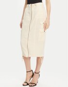 GUESS Fustă midi W5GD1H WG8N0 Regular Fit