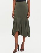 GUESS Fustă midi W5YD85 KCTB2 Regular Fit