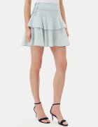 GUESS Fustă mini W5GD85 D5N81 Albastru celest Regular Fit