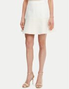 GUESS Fustă mini W5GD87 WH610 Écru Regular Fit