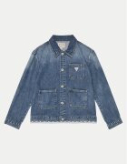 GUESS Geacă de blugi J5RL04 D45E0 Regular Fit