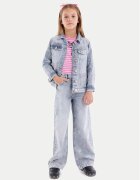 GUESS Geacă de blugi J5YL04 D5NJ0 Regular Fit