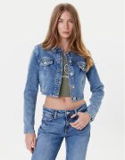 GUESS Geacă de blugi W5YN53 D5QP2 Regular Fit
