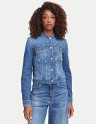 GUESS Geacă de blugi W6YN03 D1341 Regular Fit