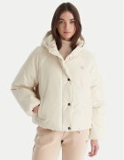 GUESS Geacă de iarnă V5BL07 WGLW2 Écru Relaxed Fit