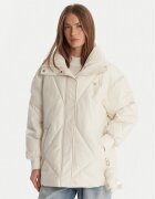 GUESS Geacă de iarnă V5BL13 WHHZ2 Écru Regular Fit