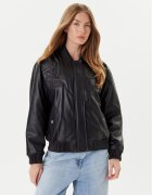 GUESS Geacă din imitație de piele W5YL06 WE480 Regular Fit