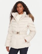 GUESS Geacă din puf W5BL31 W2802 Écru Regular Fit