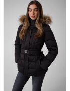 GUESS Geacă din puf W6BL38 W4087 Negru Slim Fit