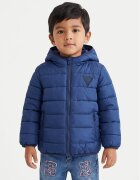 GUESS Geacă H4BT03 WCFM0 Albastru Regular Fit