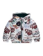 GUESS Geacă N6YL03 W2661 Colorat Regular Fit