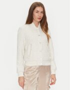 GUESS Geacă W5RL10 WGVH2 Écru Regular Fit