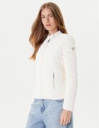 GUESS Geacă W5YL13 WHDQ0 Écru Regular Fit