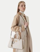 GUESS Geantă Anise HWPD99 16060 Écru