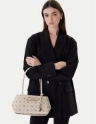 GUESS Geantă Carrie Logo HWGP98 98080 Écru