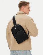 GUESS Geantă de piept HMMINY P6302 Negru