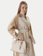 GUESS Geantă Emelie Logo HWGP99 28060 Écru