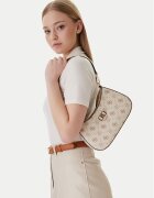 GUESS Geantă Emelie Logo HWGP99 28180 Écru