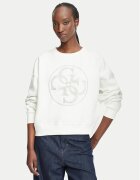 GUESS Hanorac W6BQ13 K6059 Alb Relaxed Fit