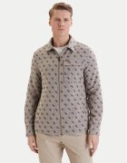 GUESS Jachetă cămașă M6GL05 W1661 Bej Classic Fit