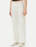 GUESS JEANS Blugi W4YB61 WGCV1 Écru Straight Leg