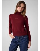 GUESS JEANS Bluză cu gât 184166 Classic Fit