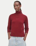 GUESS JEANS Bluză cu gât 184166 Roșu Classic Fit