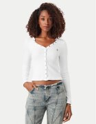 GUESS JEANS Bluză W6YP03 K3647 Slim Fit