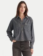 GUESS JEANS cămașă de blugi W5BH0D D5M8E Relaxed Fit