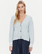 GUESS JEANS Cardigan W4BR81 Z3HM1 Albastru celest Regular Fit