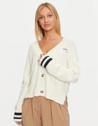 GUESS JEANS Cardigan W4BR81 Z3HM1 Écru Regular Fit