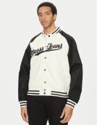GUESS JEANS Geacă bomber M5GL32 WHAA2 Écru Regular Fit
