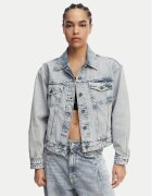 GUESS JEANS Geacă de blugi W6GN56 D5M57 Oversize