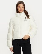 GUESS JEANS Geacă de iarnă W4BL20 WGII2 Écru Regular Fit