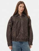 GUESS JEANS Geacă din imitație de piele W6BL85 K7322 Regular Fit