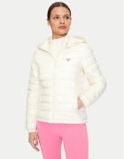 GUESS JEANS Geacă din puf W4YL00 WG922 Écru Regular Fit