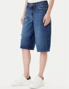 GUESS JEANS Pantaloni scurți de blugi W5YD1D D5R22 Regular Fit