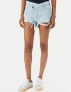 GUESS JEANS Pantaloni scurți de blugi W6GDZ8 D6364 Regular Fit