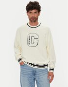 GUESS JEANS Pulover M5YR21 Z3HM1 Écru Regular Fit