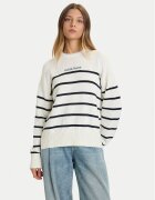 GUESS JEANS Pulover W5BR03 Z3HM1 Écru Relaxed Fit